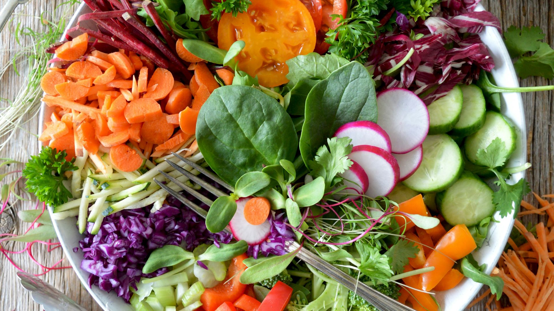 close-up photo of vegetable salad