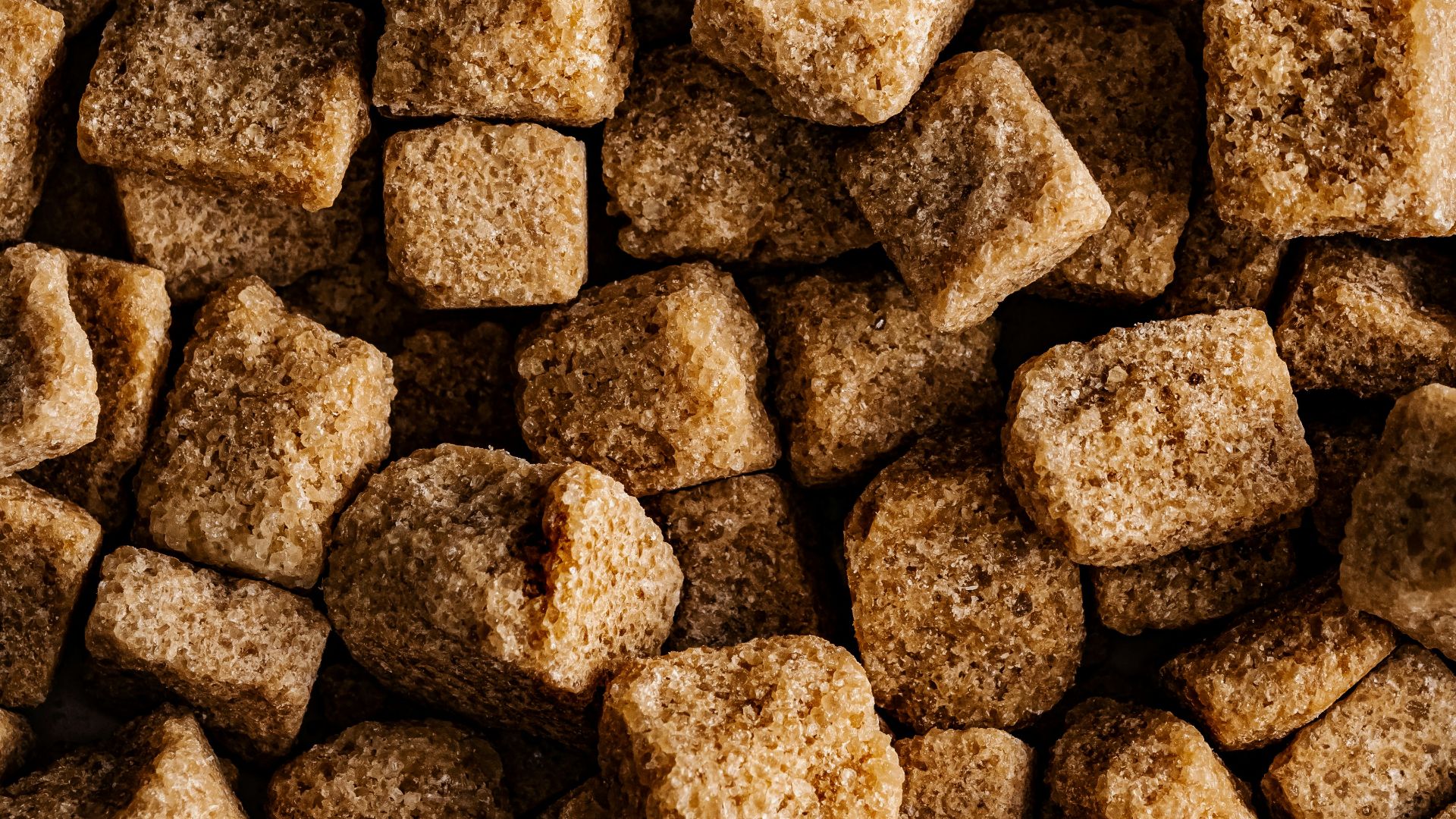 brown and black stone fragments