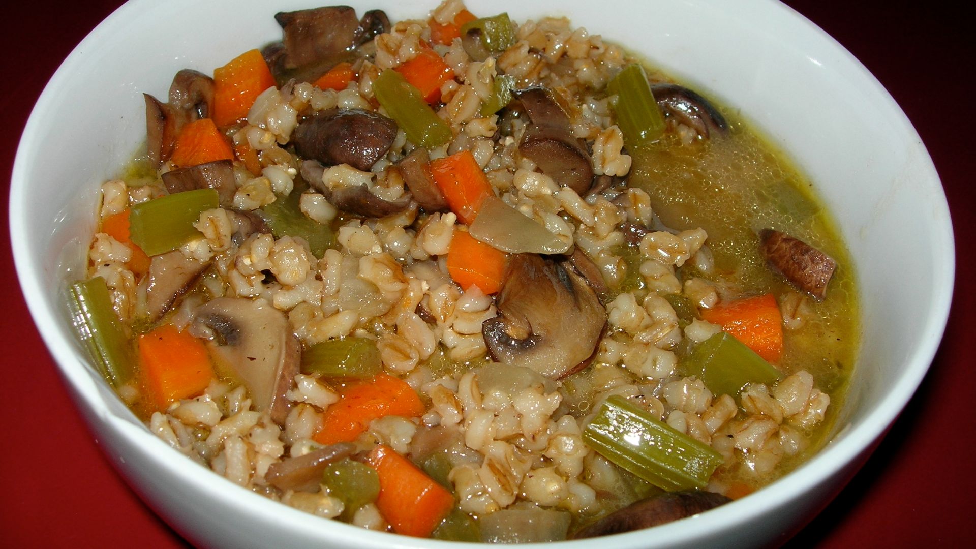 File:Mushroom Barley Soup (9117161491).jpg