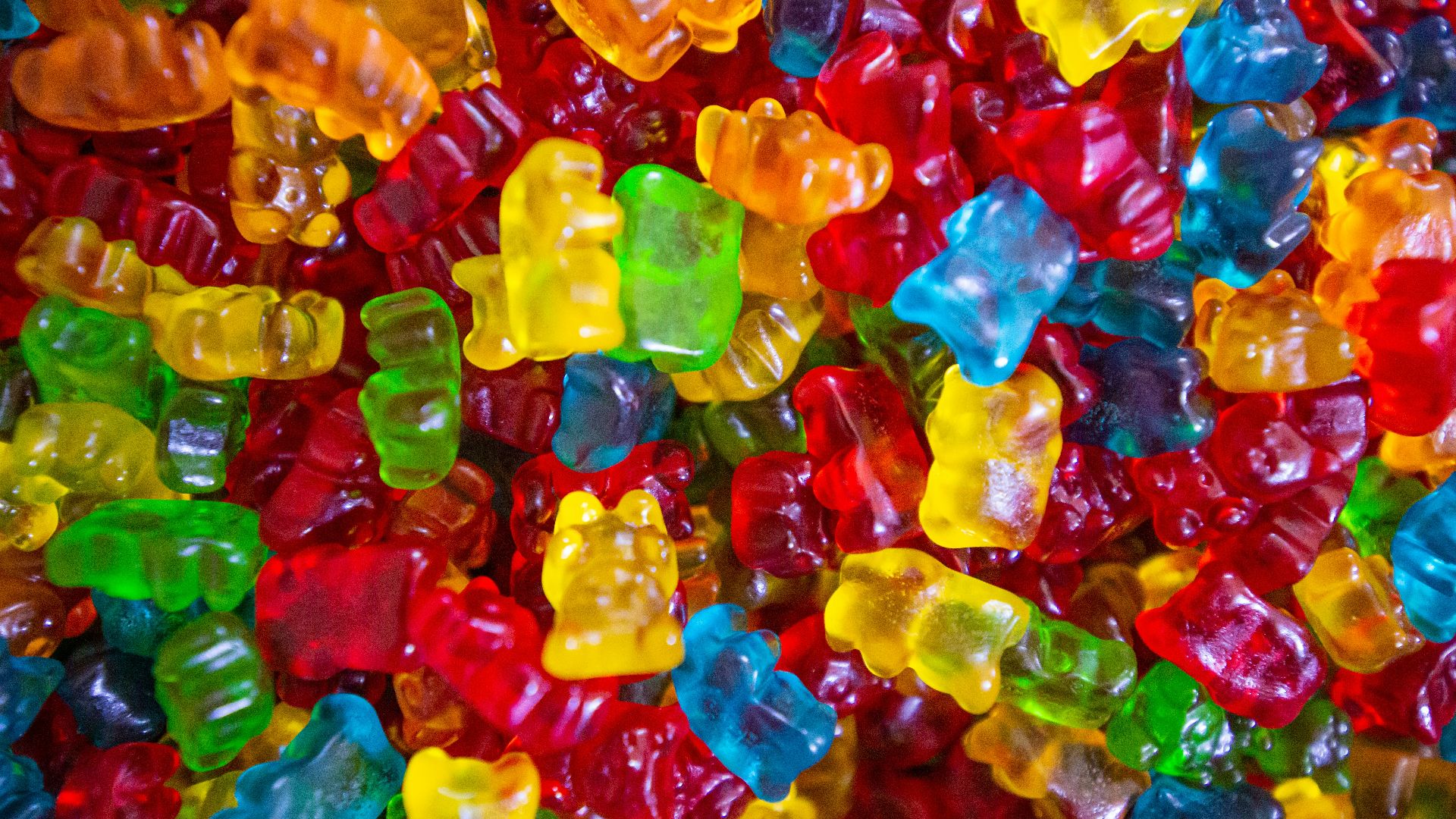 yellow green and red plastic beads