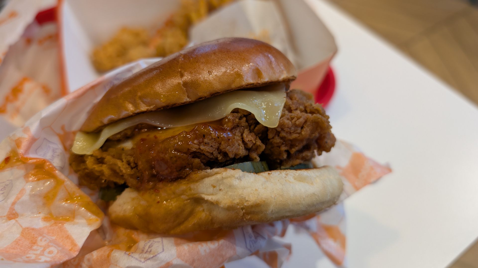 File:Hot Honey Sandwich - Popeyes 2025-08-17.jpg