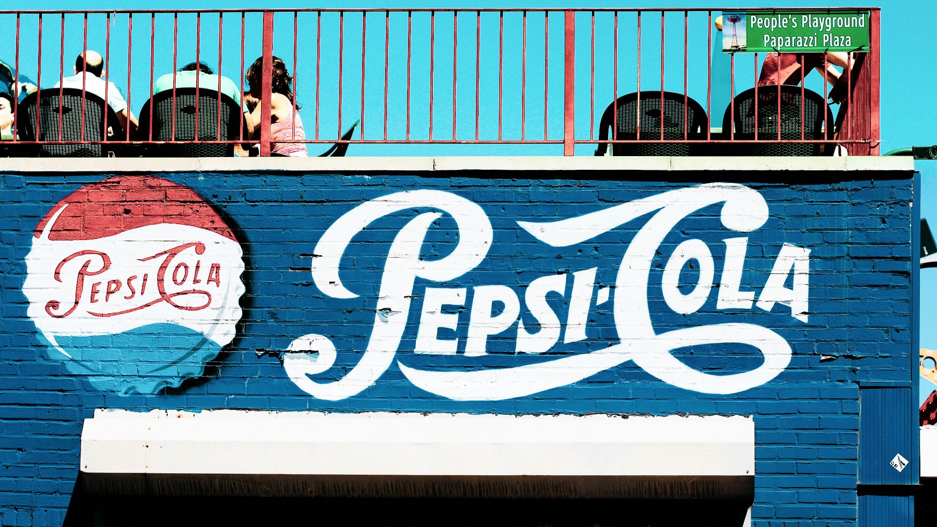 Pepsi-Cola mural