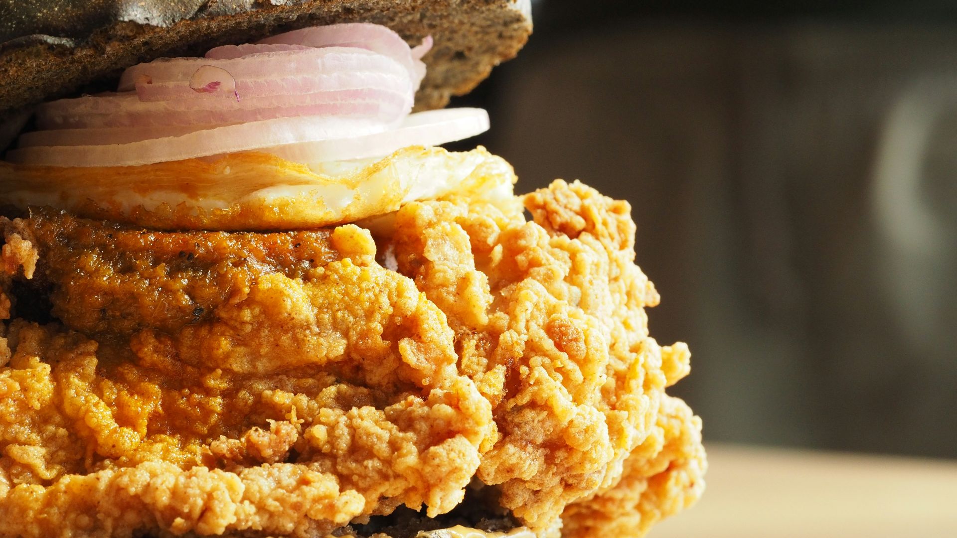 closeup photography of burger