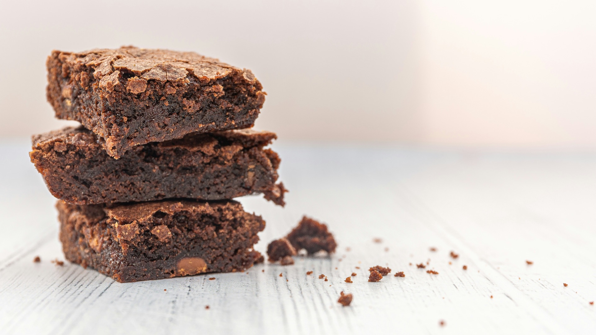 brown bread on white table