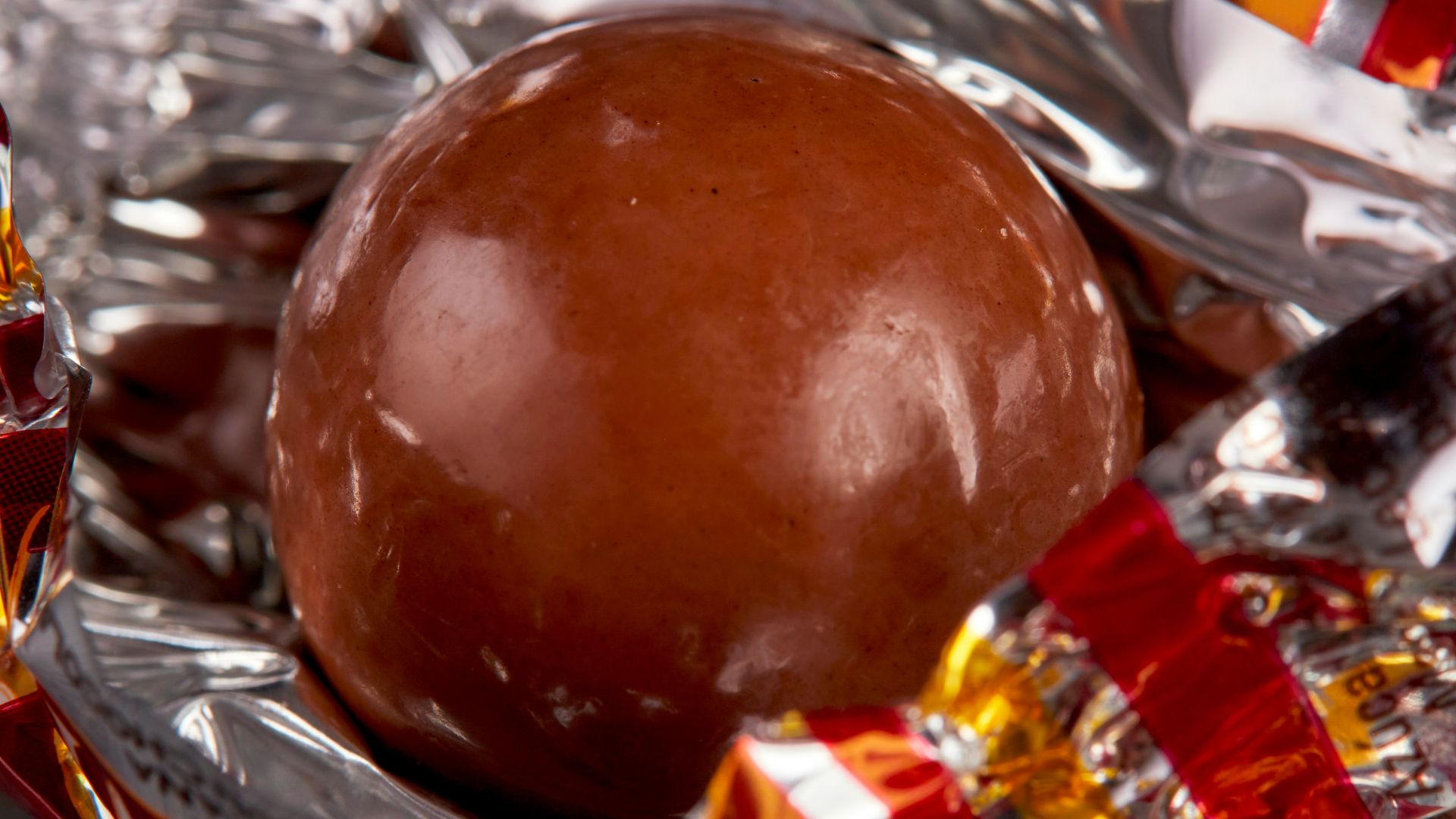 brown egg on silver foil