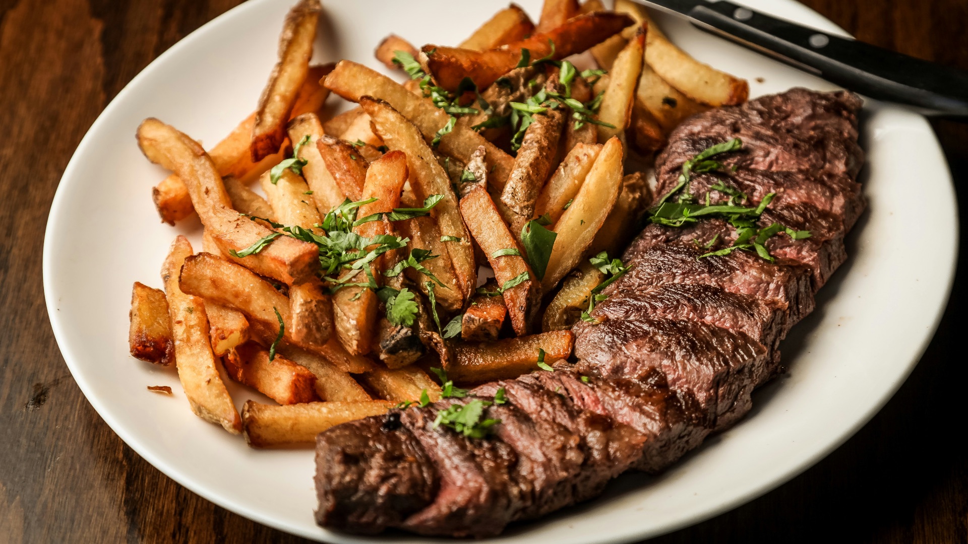 grilled meat on white ceramic plate