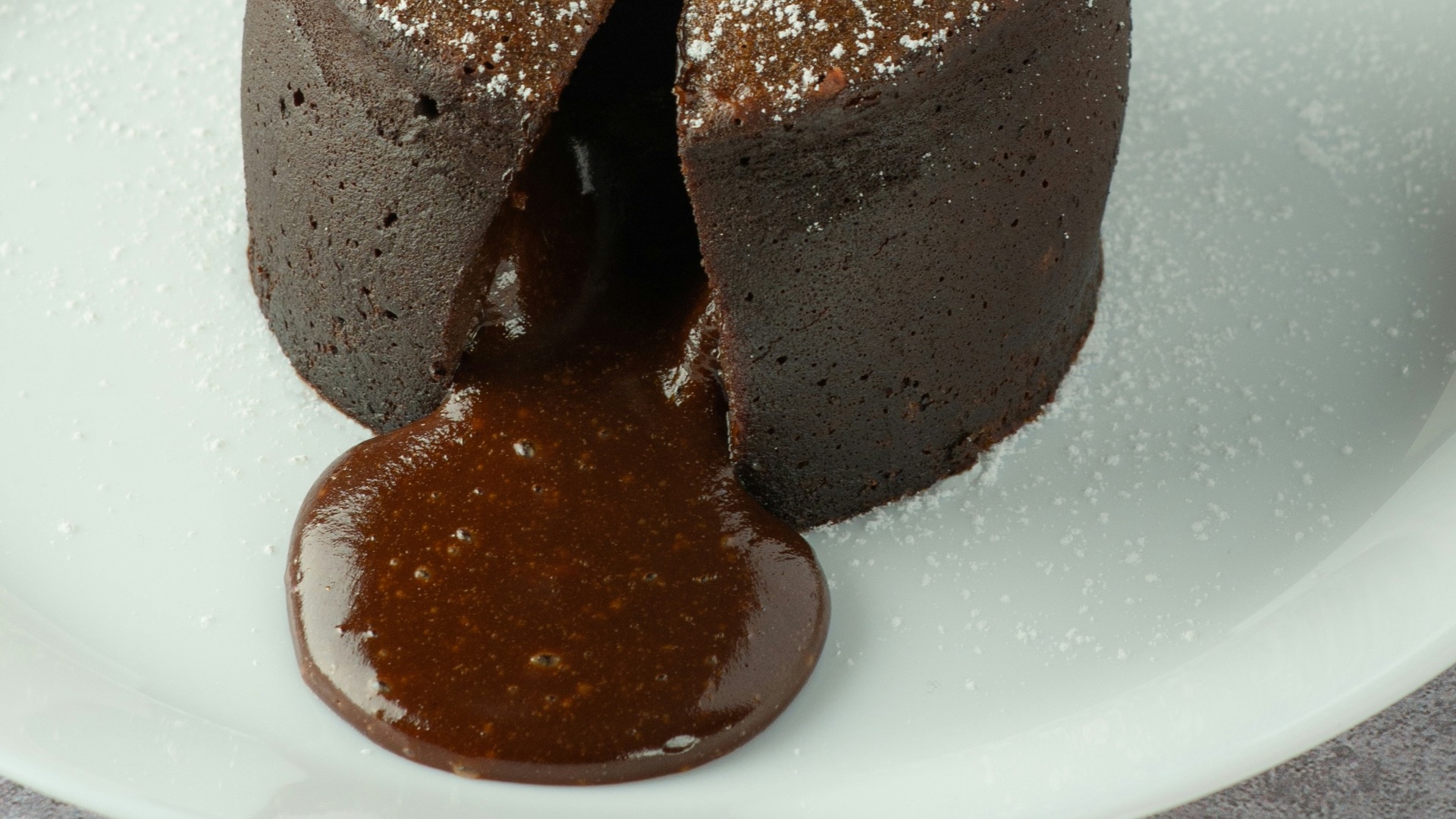 chocolate cake on white ceramic plate