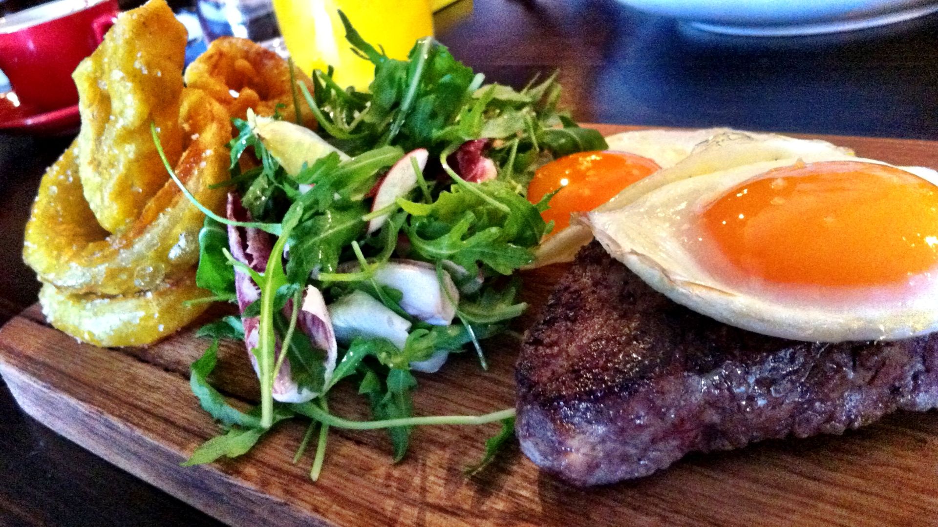 File:Steak and eggs at Woods of Windsor restaurant.jpg