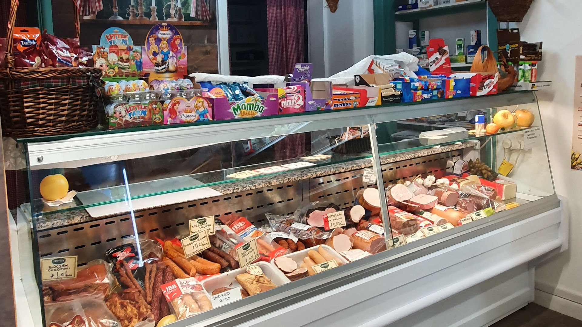 File:Deli counter, Delicatessen Polonus, East Hill, St Austell, Cornwall - November 2022.jpg