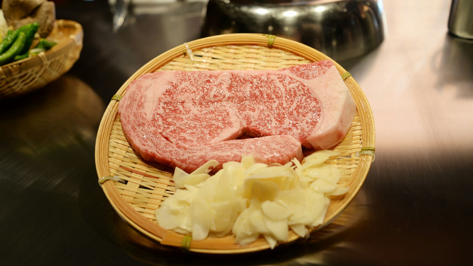 a close up of a plate of food on a table