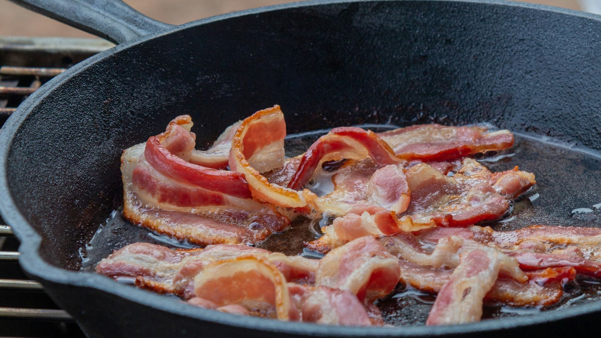 cooked food on black pan