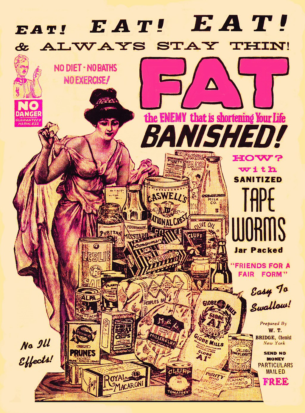 Tapeworm Diet -- No Ill Effects ! (50885803888)