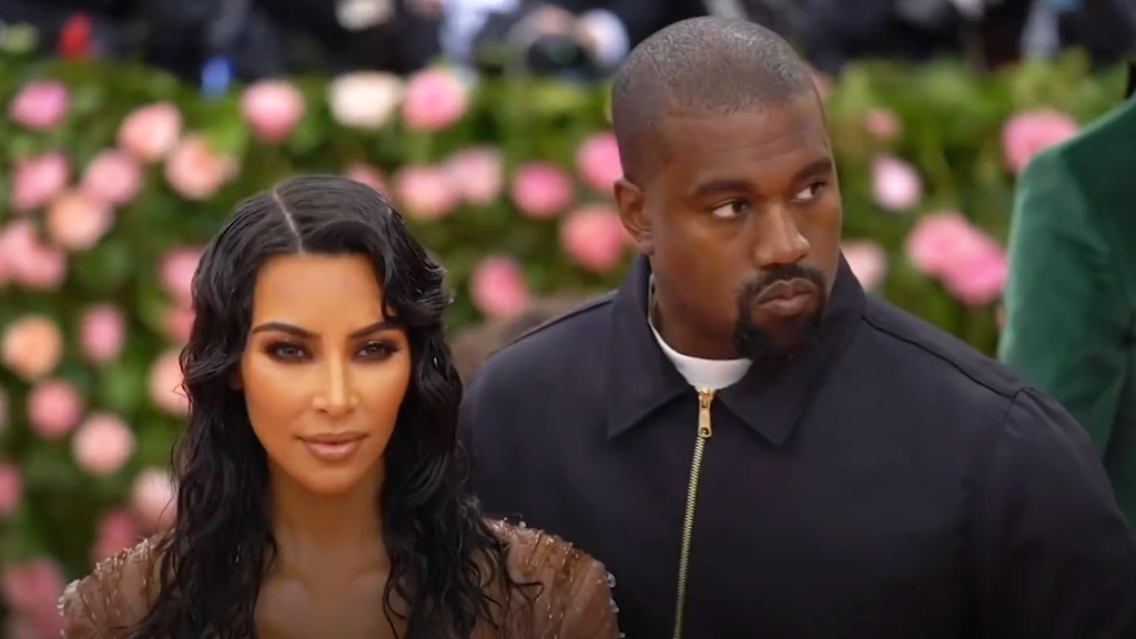 Kim Kardashian And Kanye West At The Met Gala In 2019 (1)
