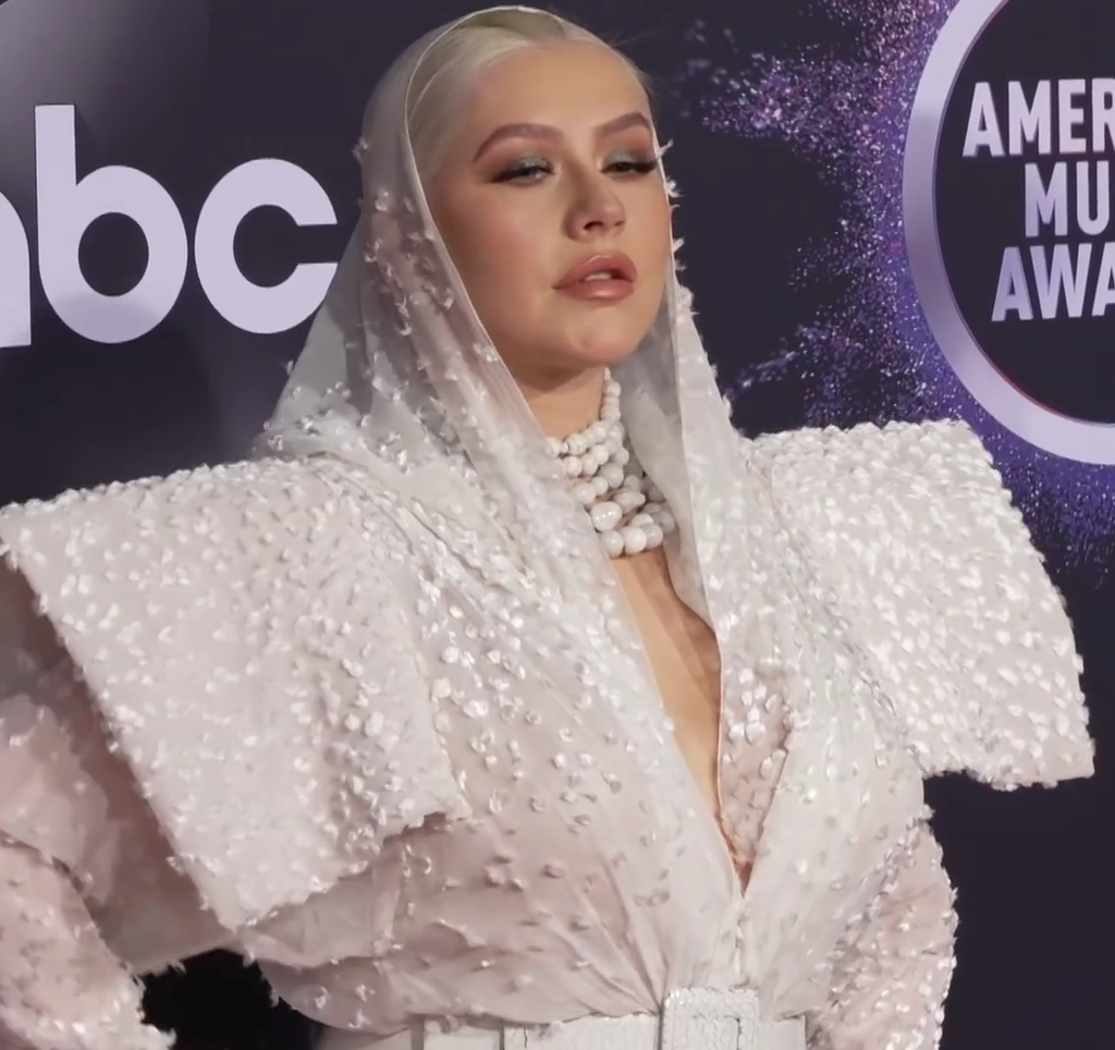 Christina Aguilera At The Amas 2019