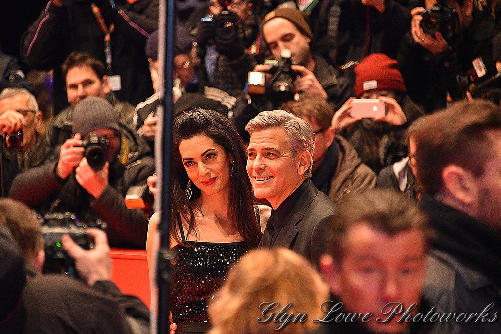 George Clooney And Amal Clooney - Berlin Berlinale 66 (24977282895)