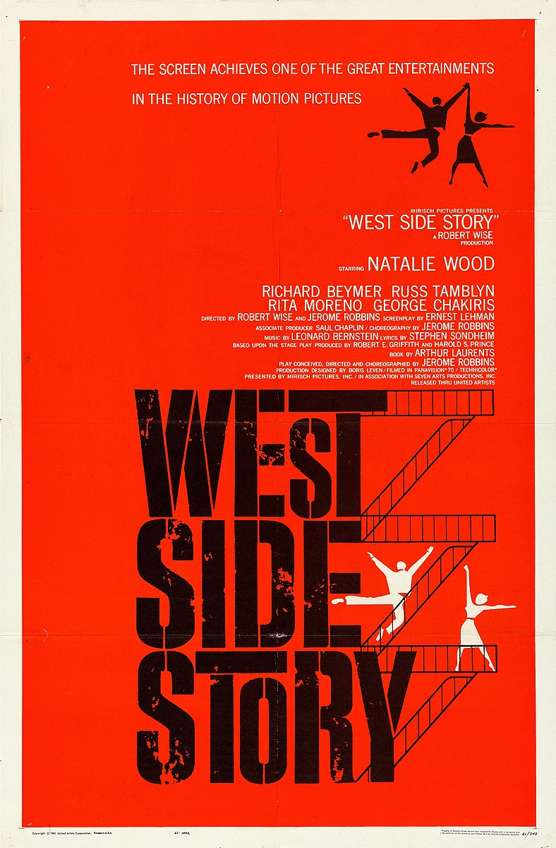 788Px-West Side Story 1961 Film Poster