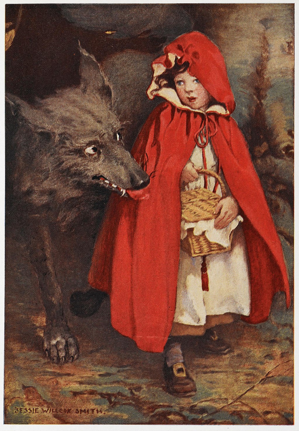 1024Px-Little Red Riding Hood - J. W. Smith