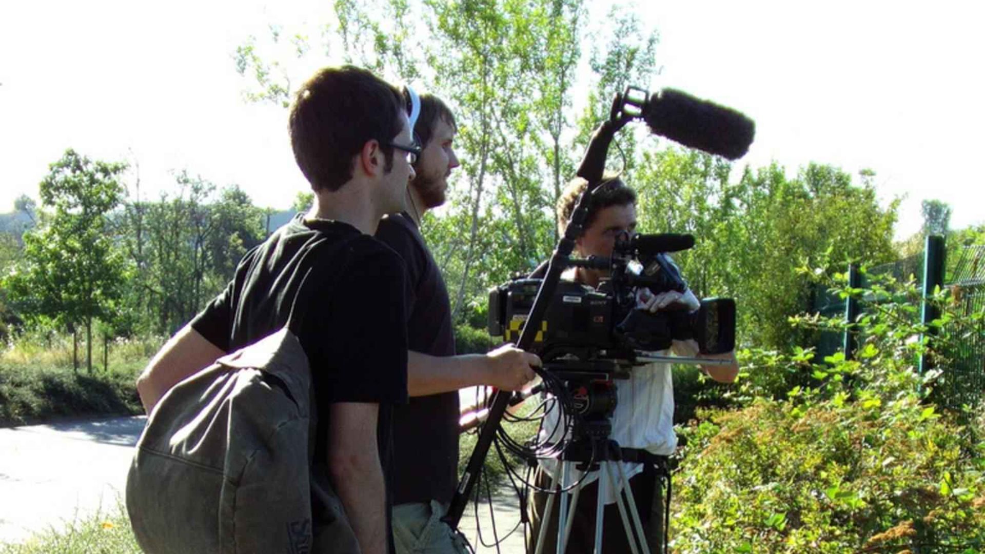 File:Camerman and director making movie about nature.jpg