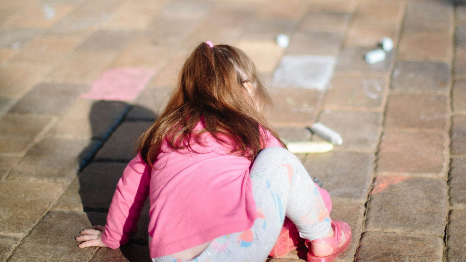 toddler playing during daytime