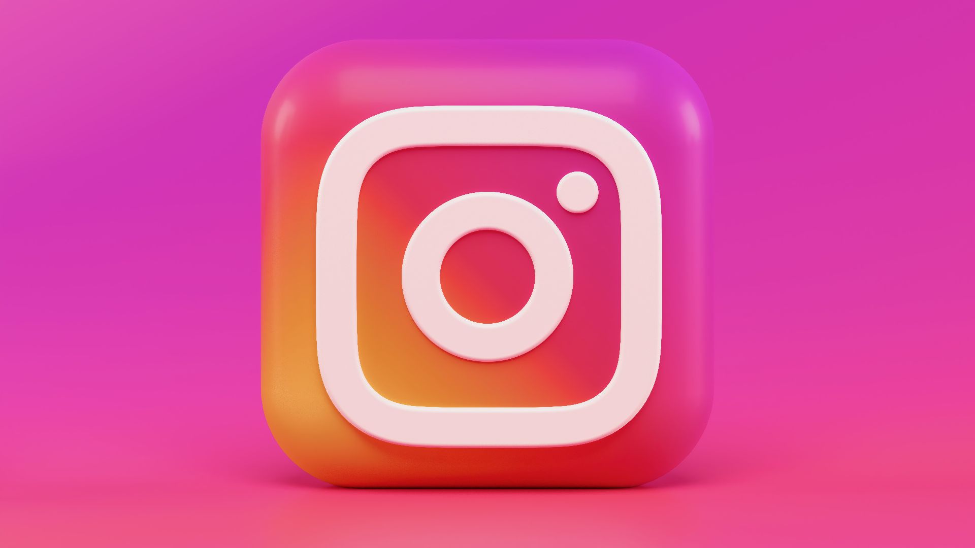 pink and white square illustration