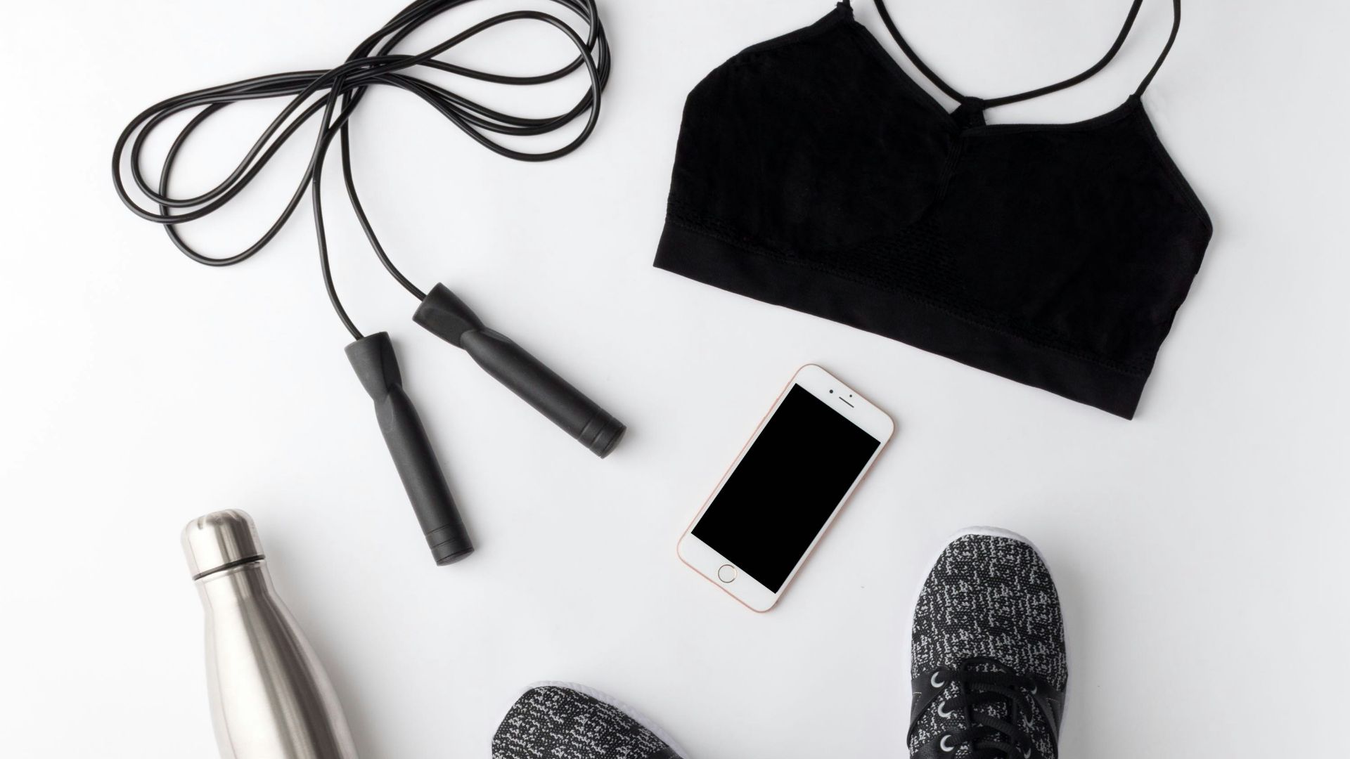 black and white drawstring pouch