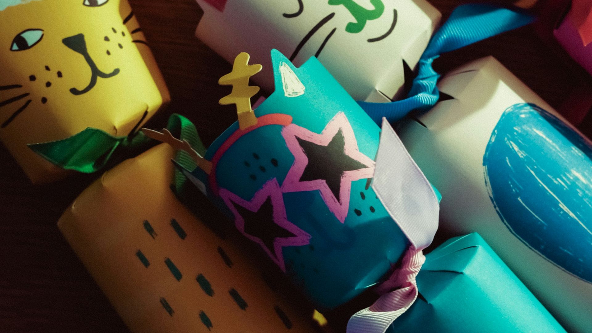 a close up of a number of rolled up objects