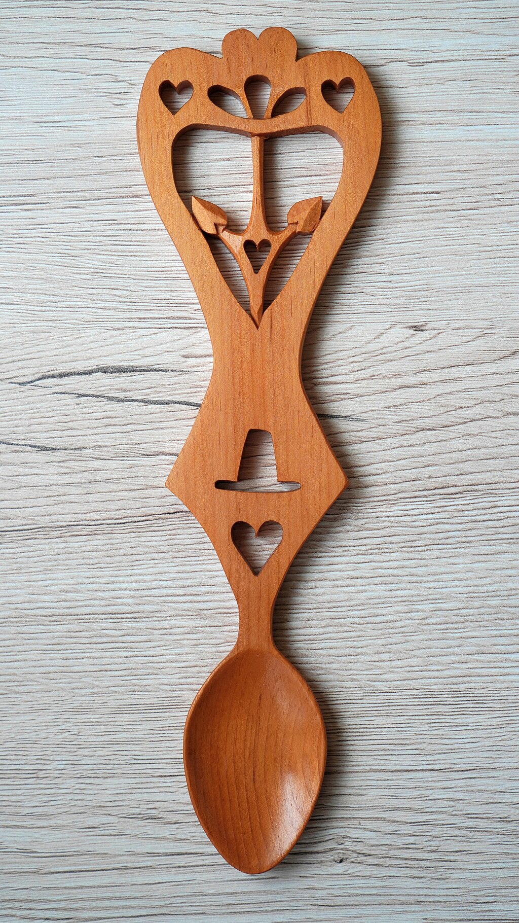 Welsh Love Spoon