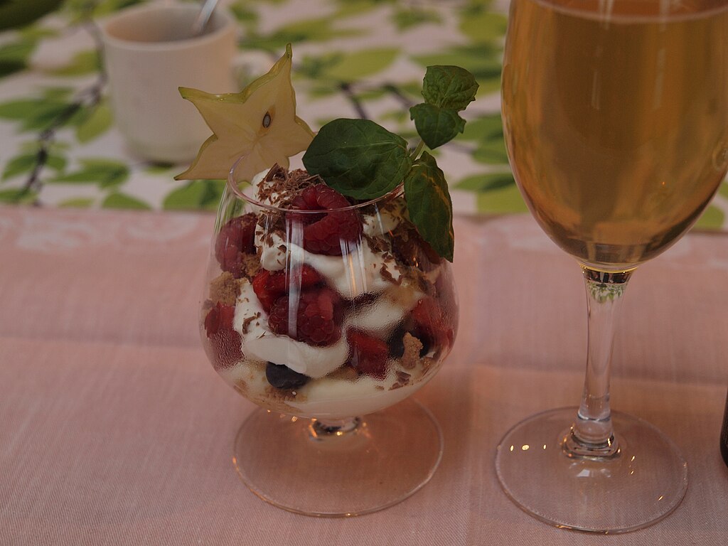 Self-Made Berry Trifle In Kirkkonummi