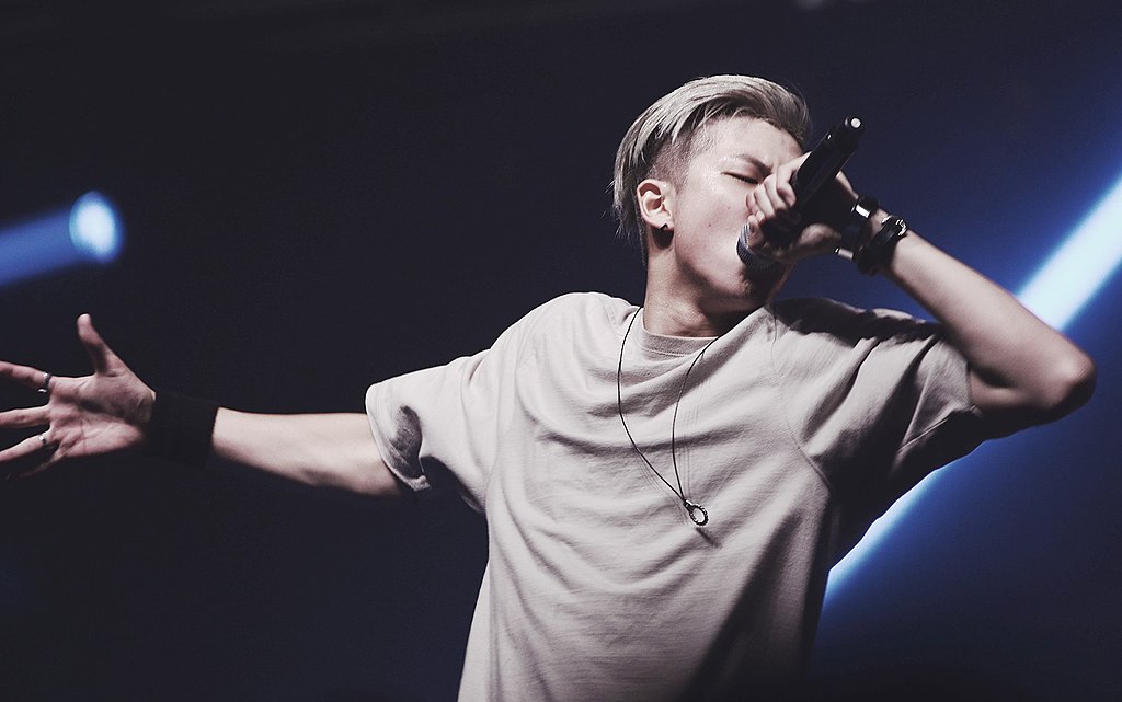 Rap Monster Performing At The Air Force One Concert, 20 September 2015 01