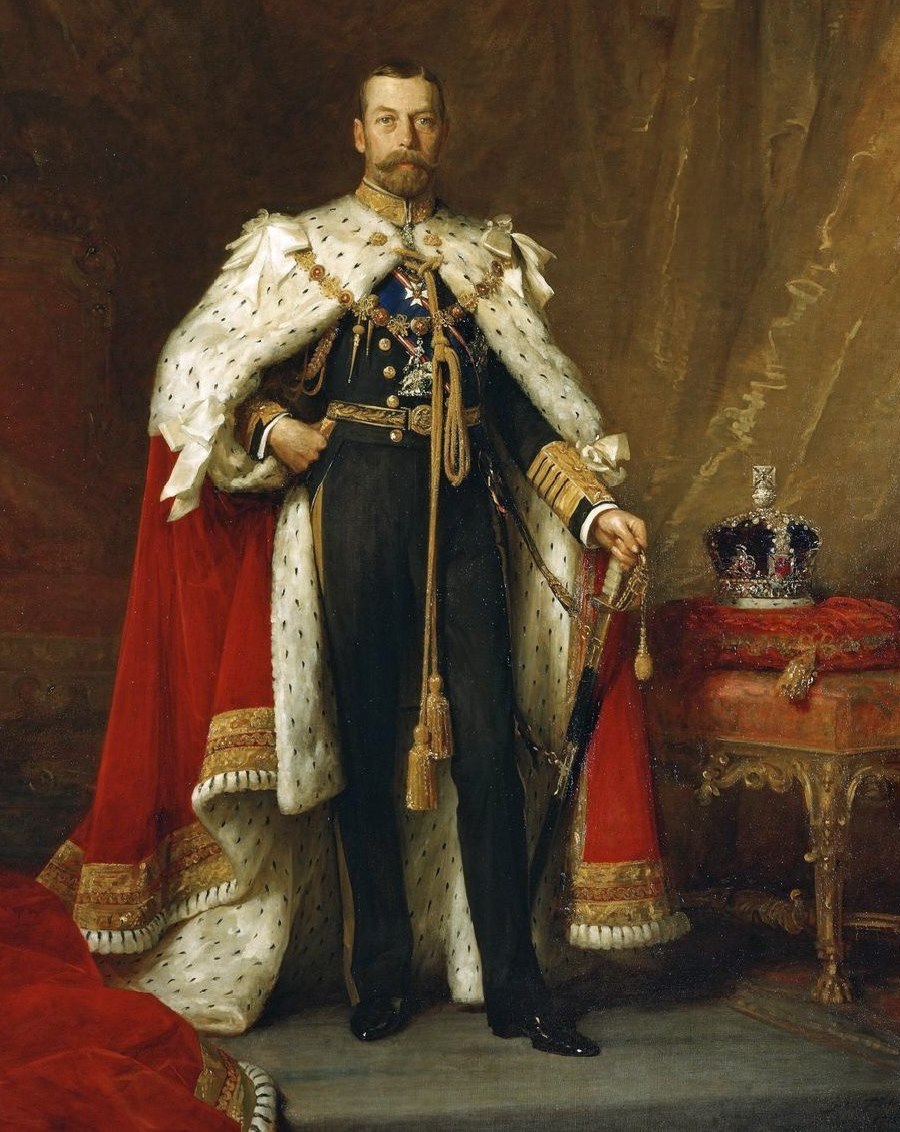 King George V 1911 Color-Crop
