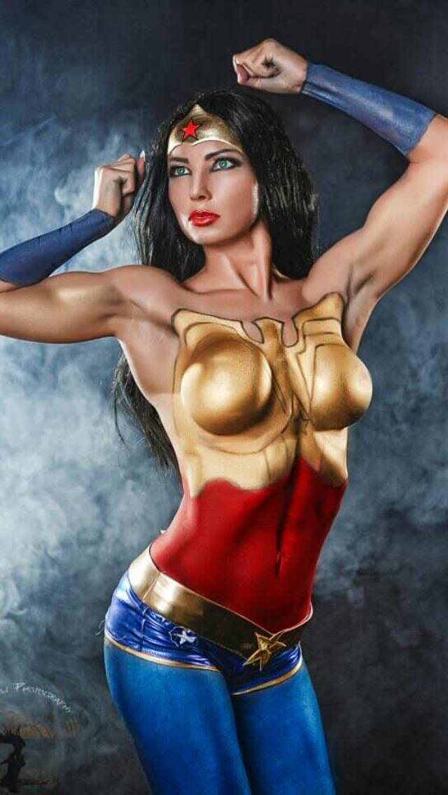 Anastasia Bakss As Wonder Woman