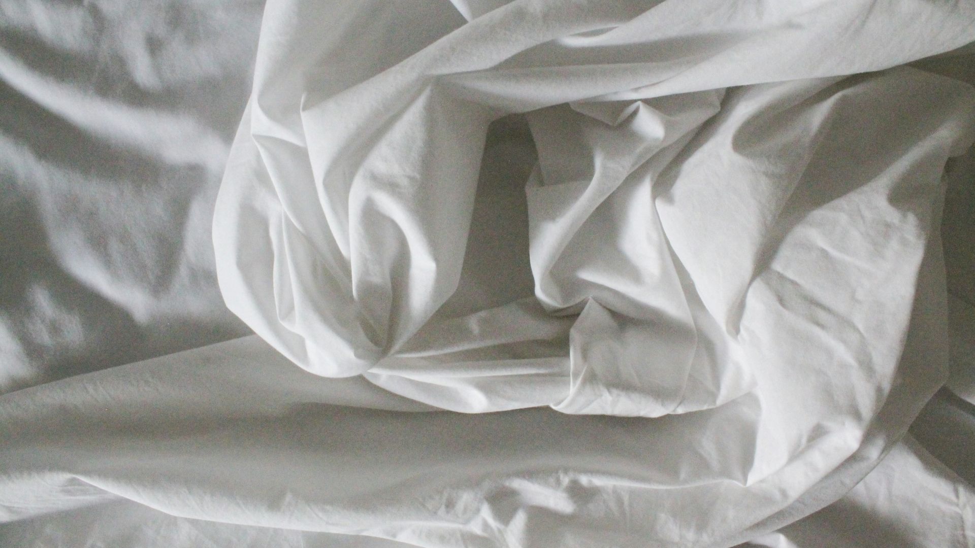 white textile