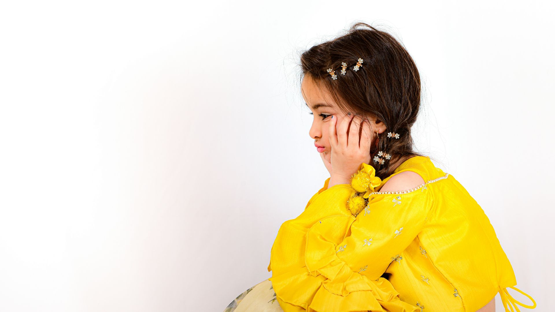 woman in yellow dress shirt