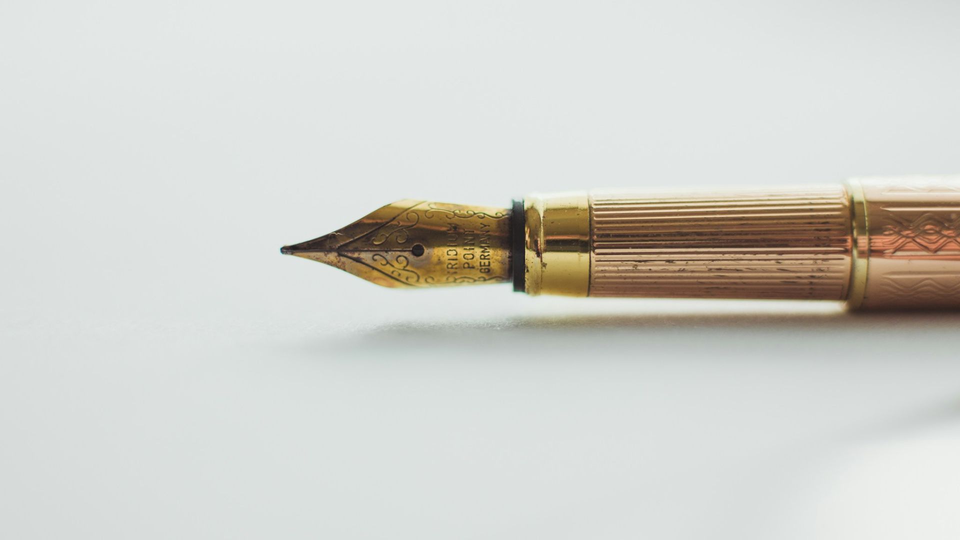 brass quilt pen