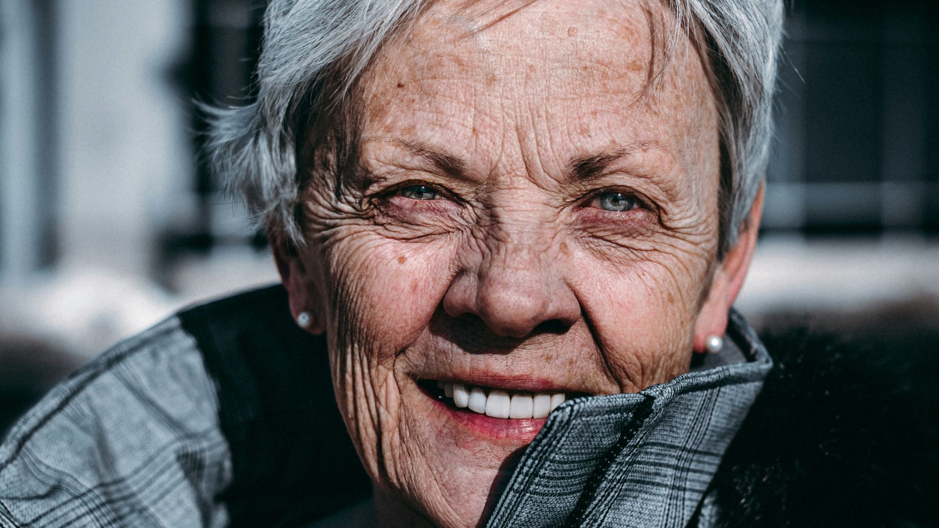 smiling woman