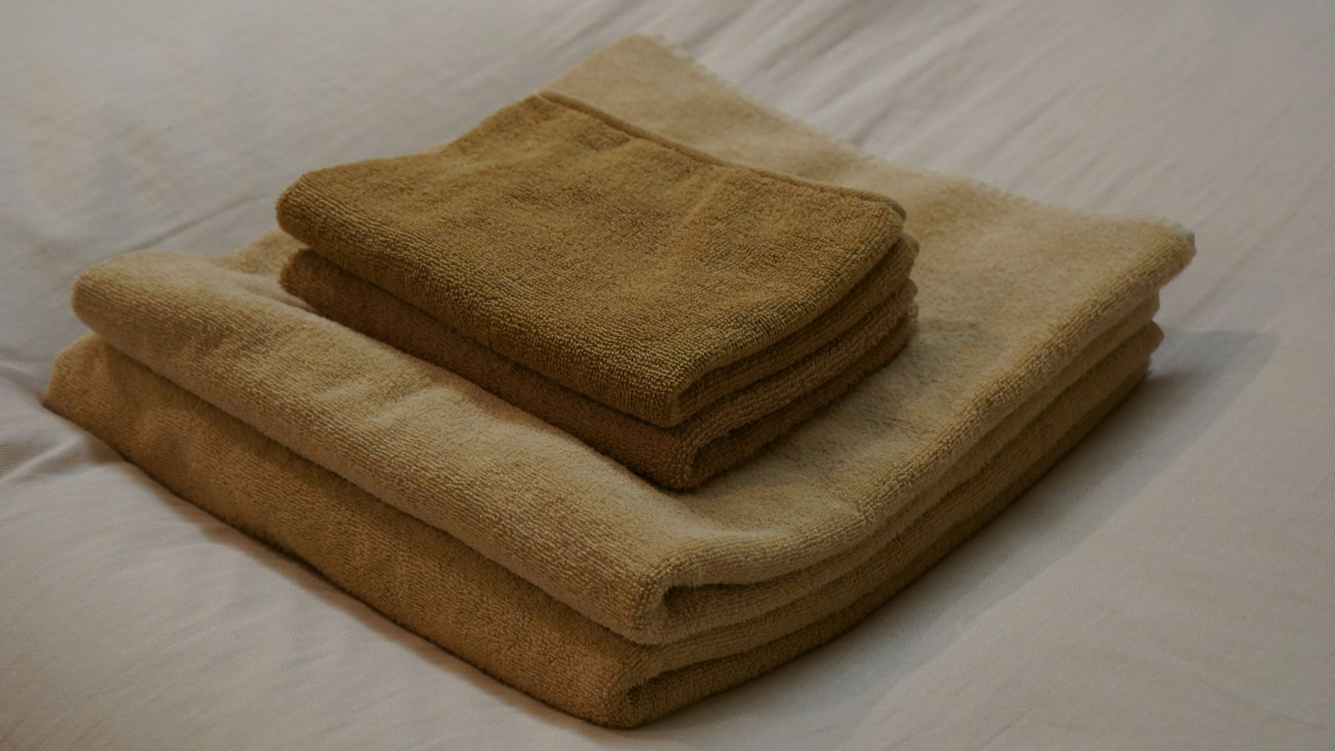 a stack of brown paper