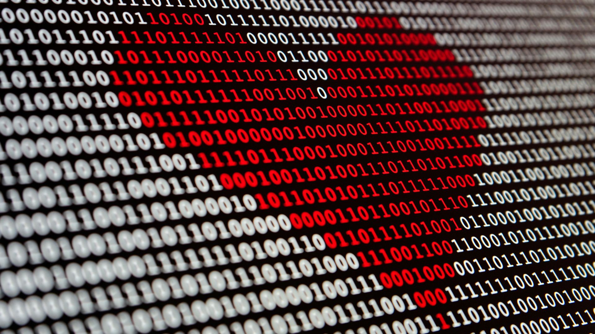 a heart is shown on a computer screen