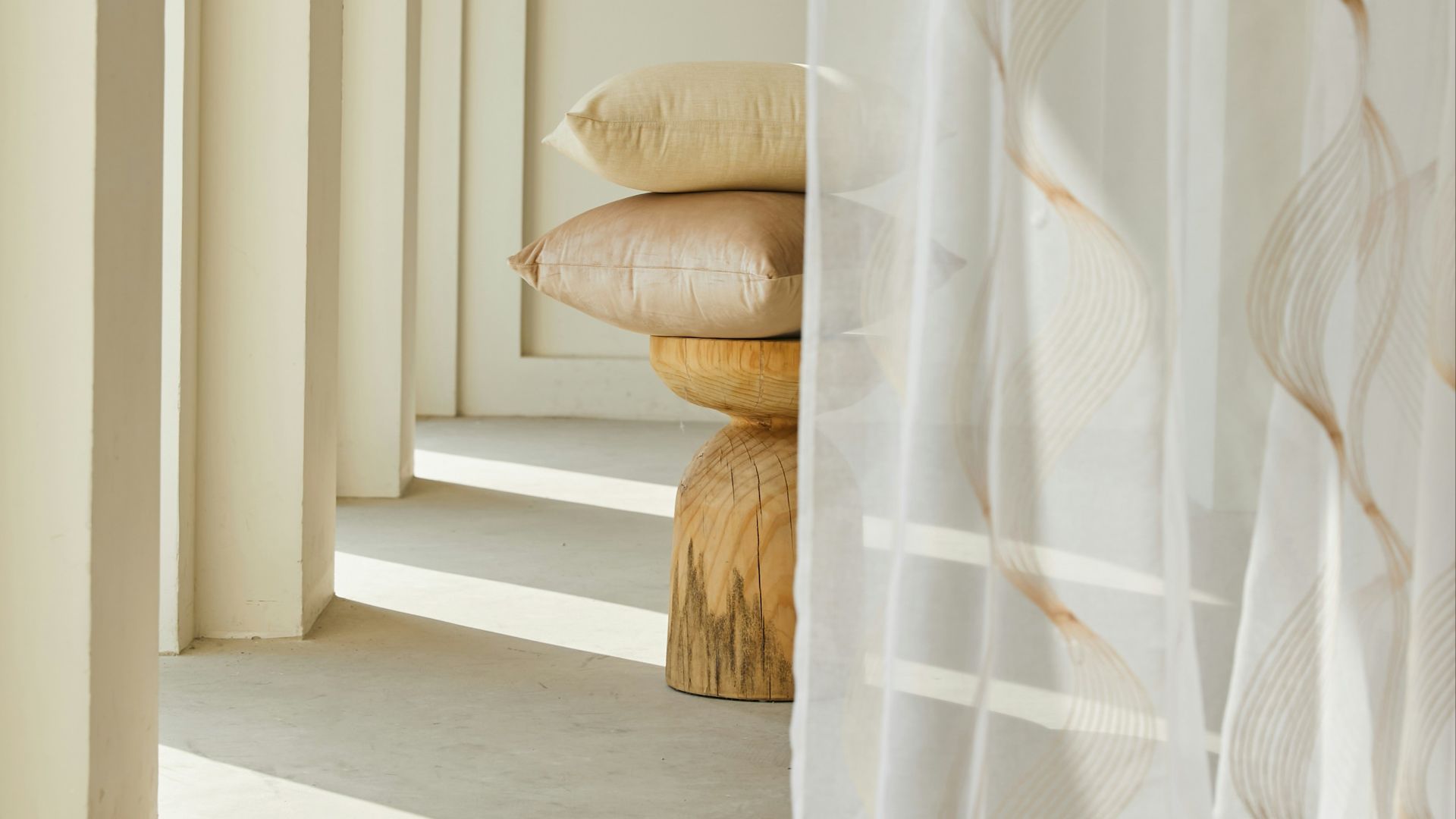 white and brown wooden staircase