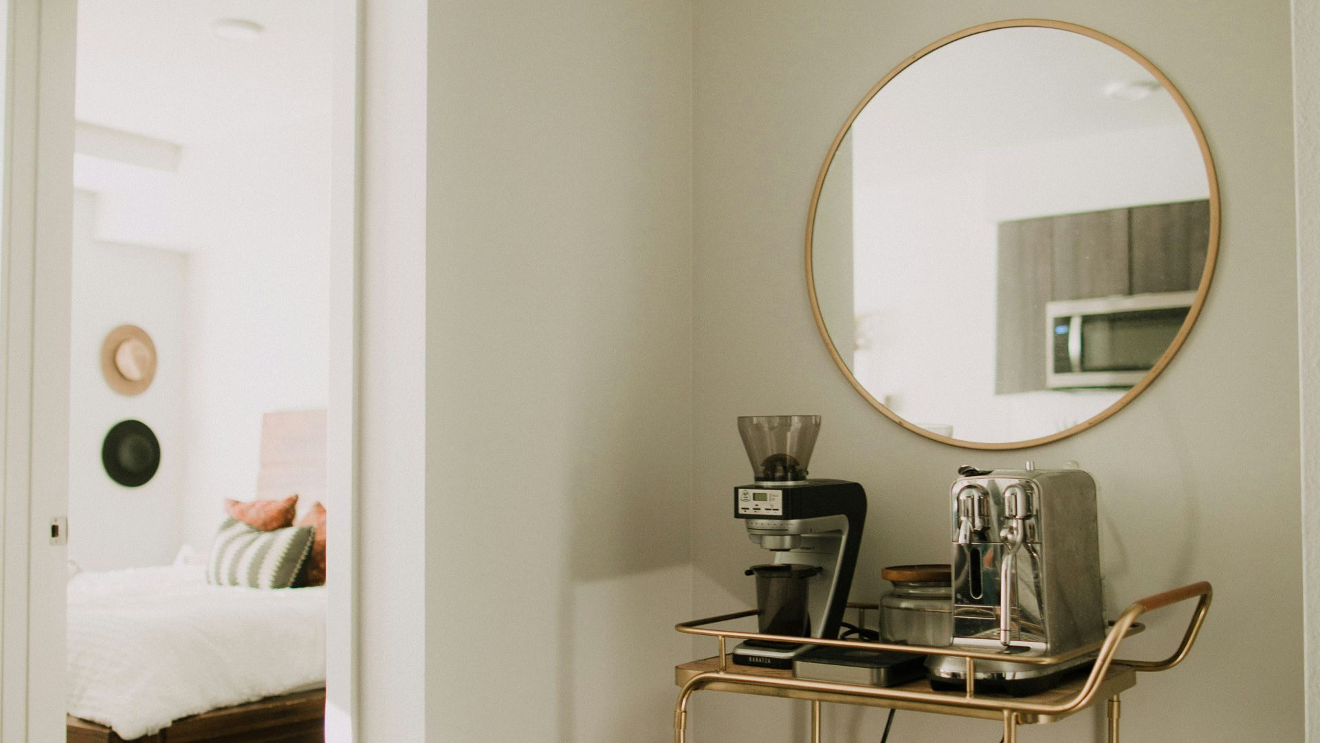 black laptop computer on brown wooden table