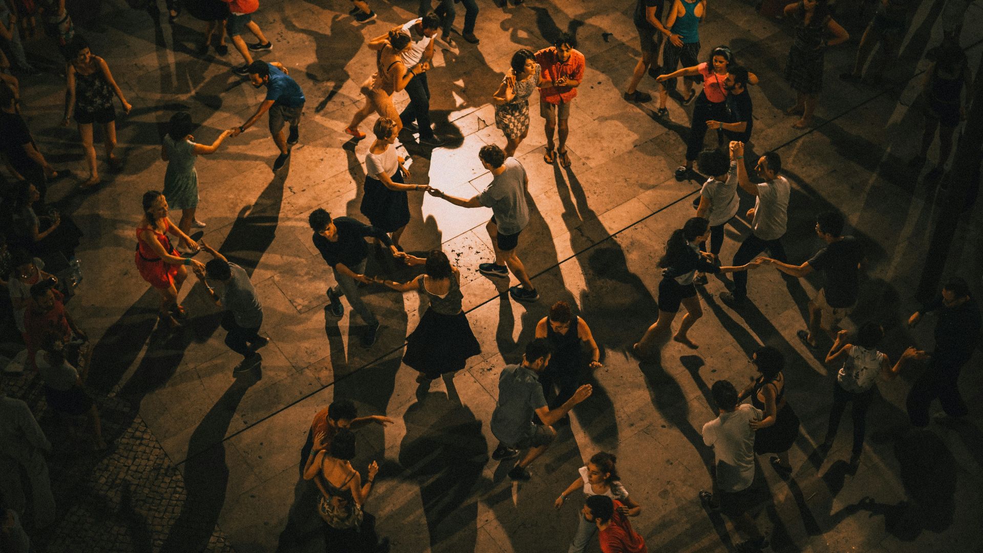 group of people dancing