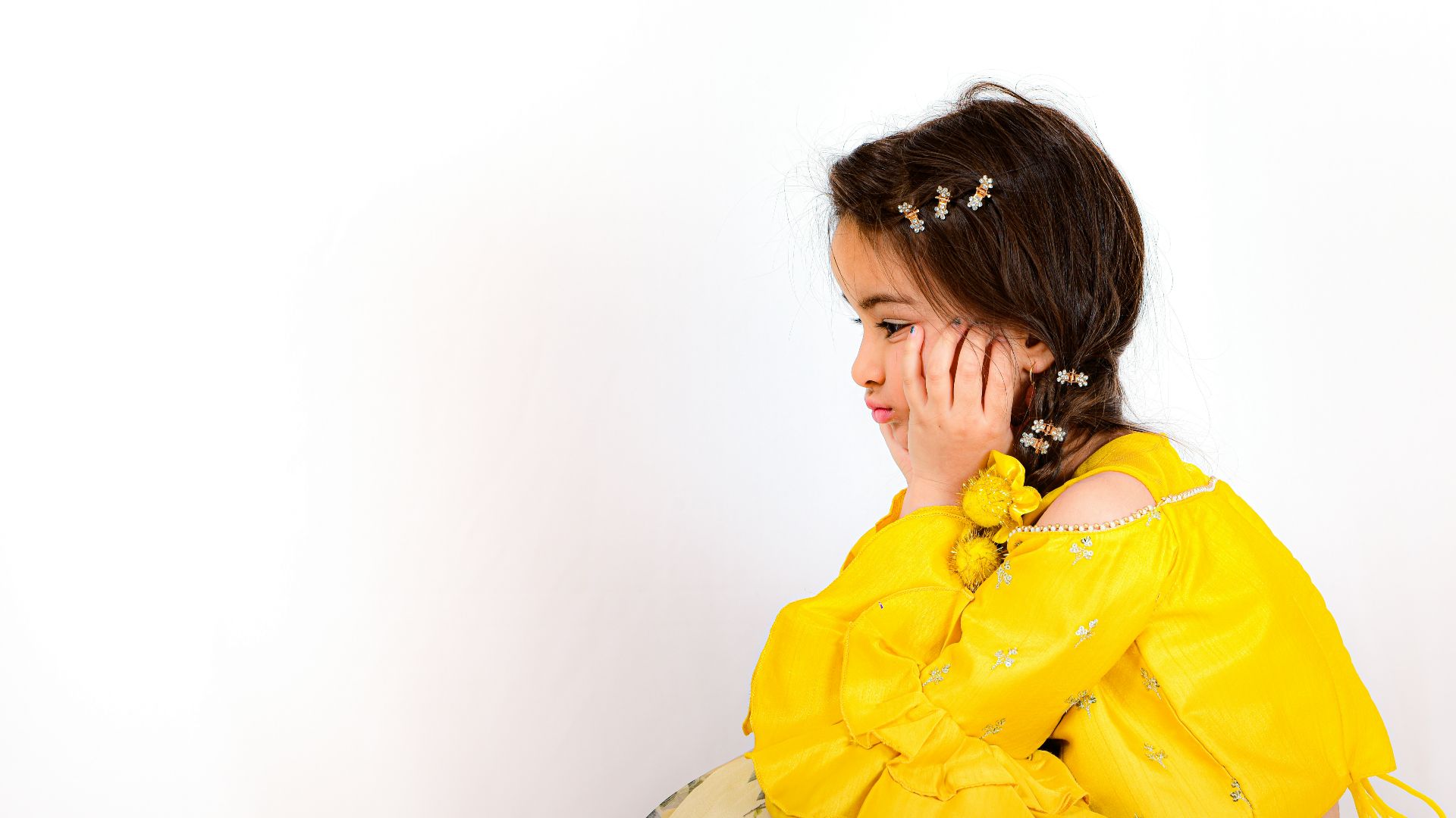 woman in yellow dress shirt