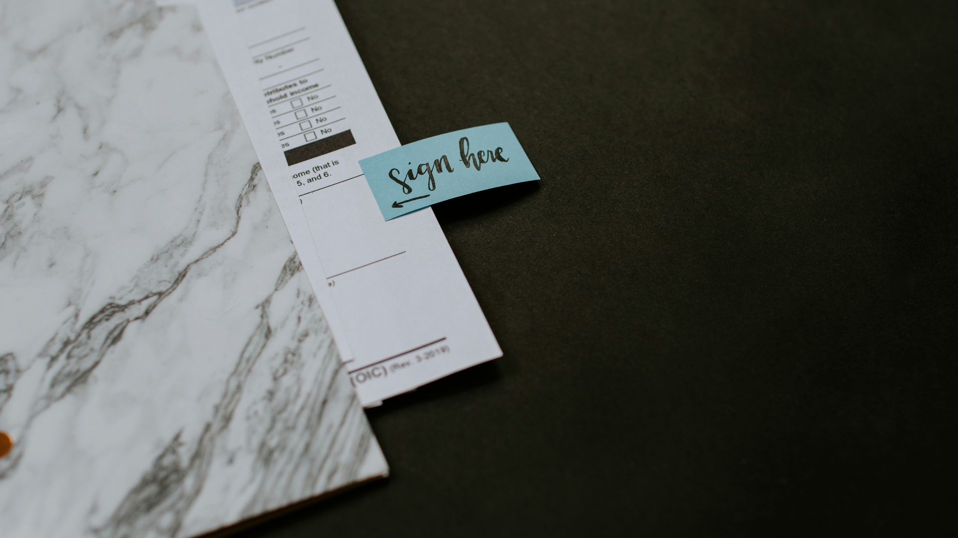 white and black board