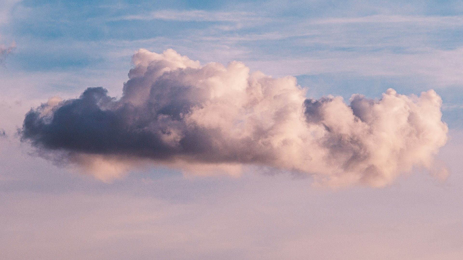 white and gray clouds