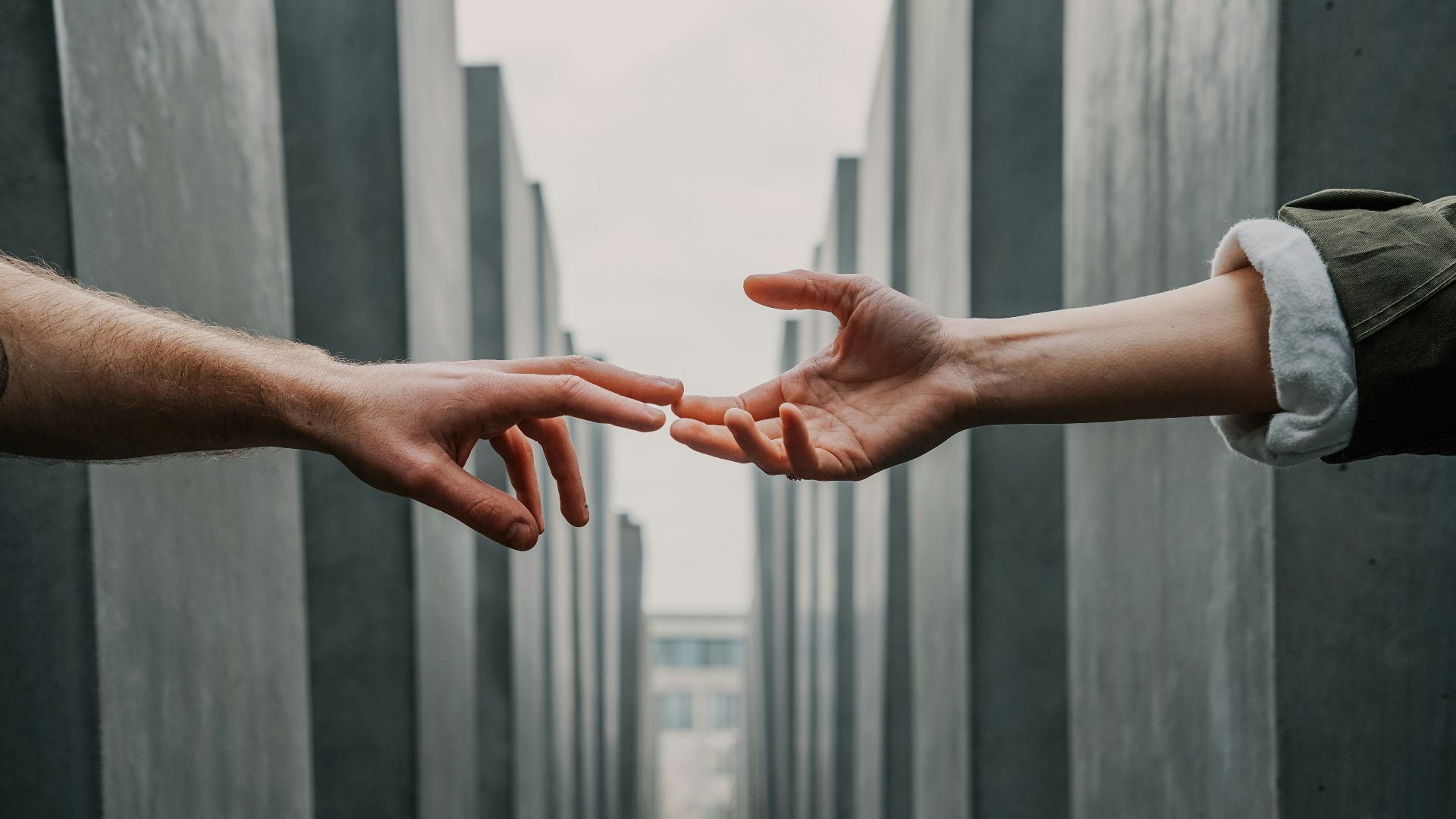 two hands