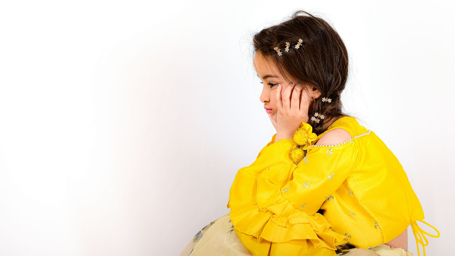 woman in yellow dress shirt