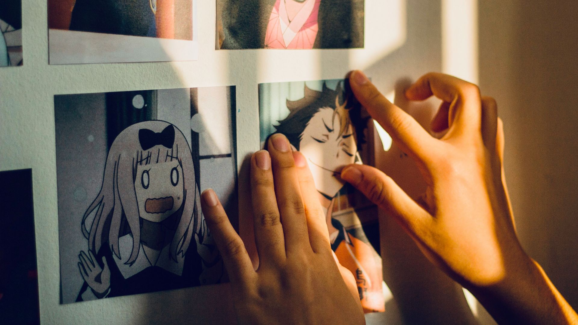 woman in black shirt taking selfie