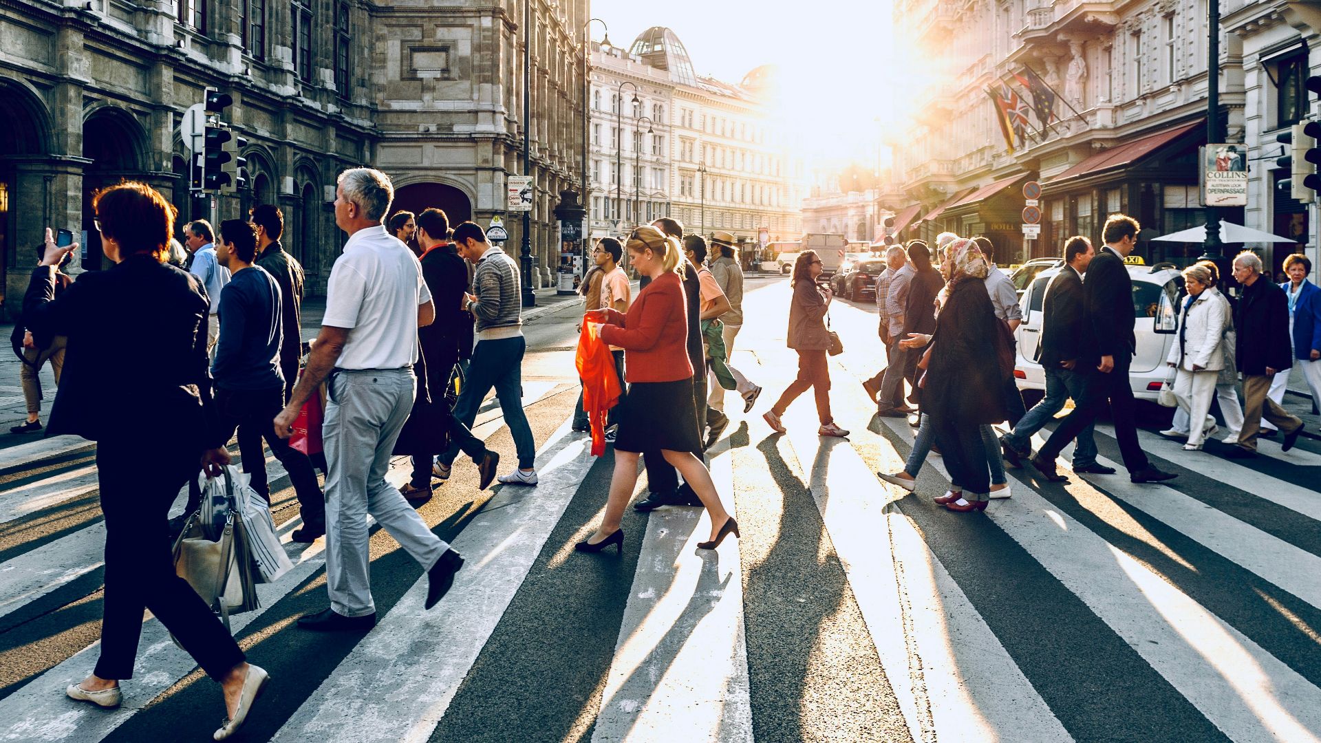 group of people walking on pedestrian lane