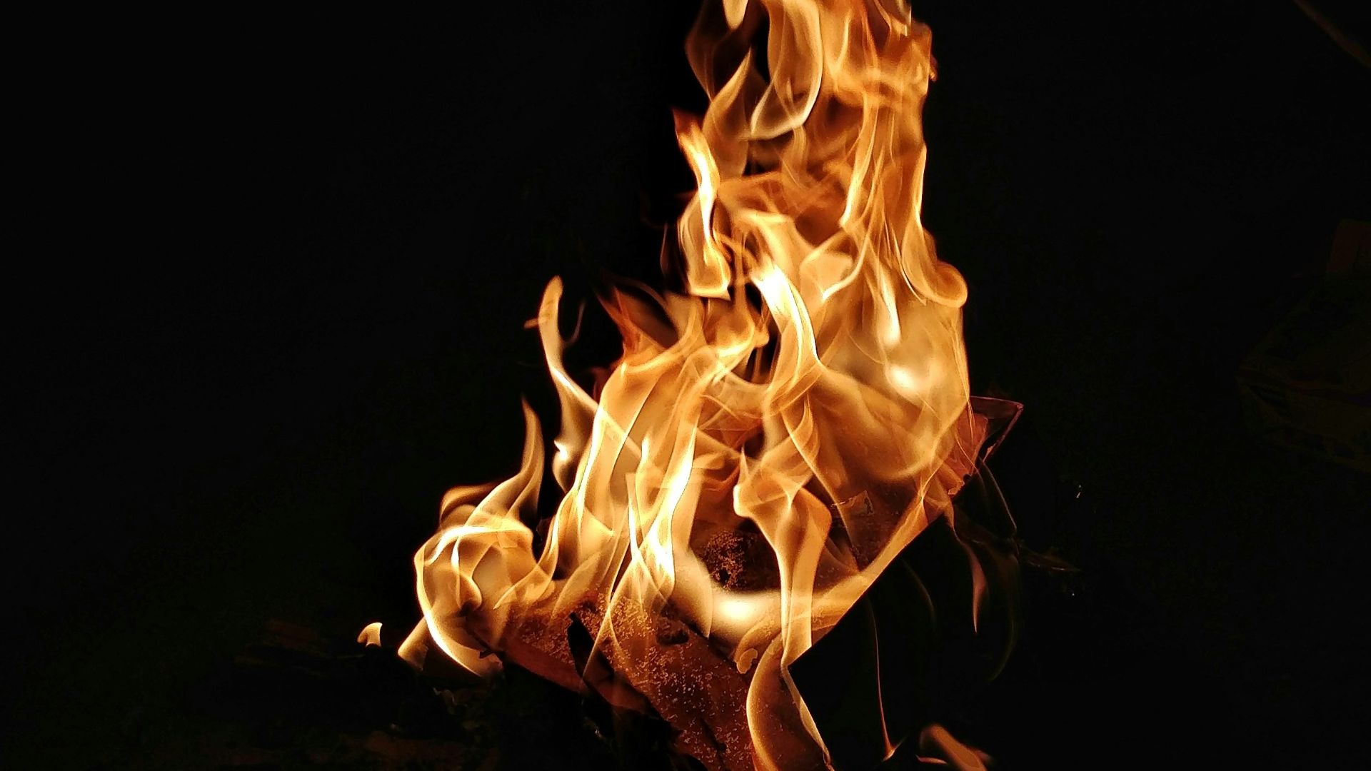 red flame
