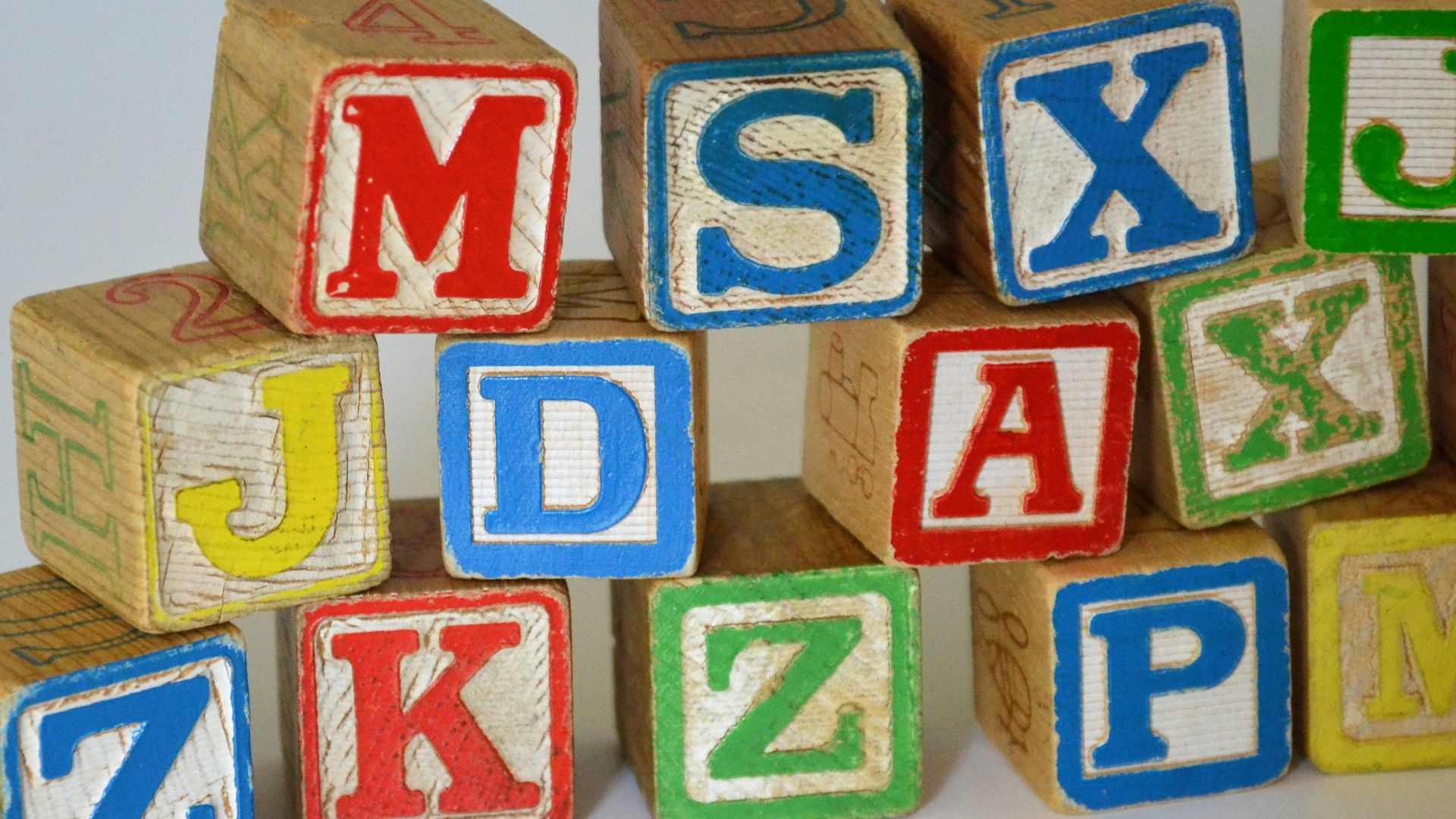 letter block toy
