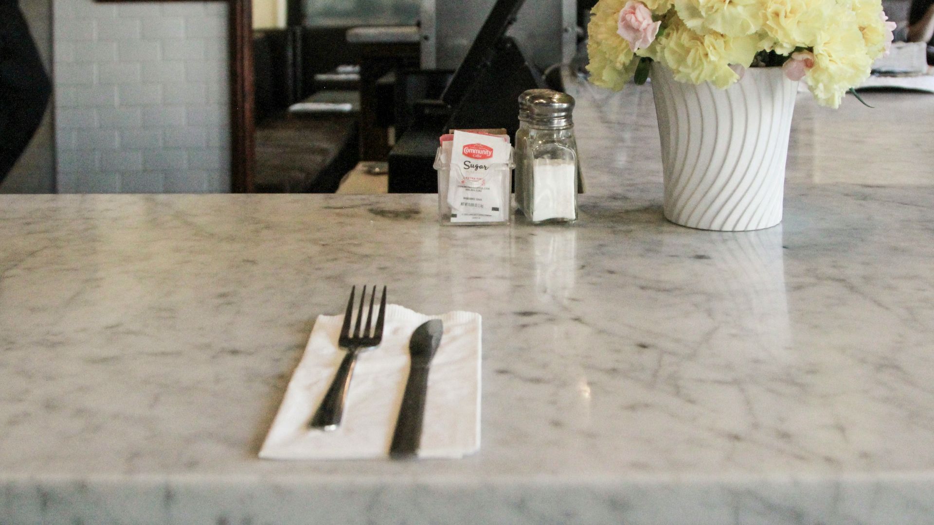 yellow flowers in pot